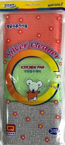KITCHEN UTENSILS LOOFAH 3P