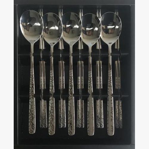 GOLDEN BELL STAINESS SPOON 5PC SET 20/CTN