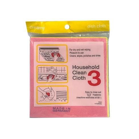 HOUSEHOLD CLEAN CLOTH 3P