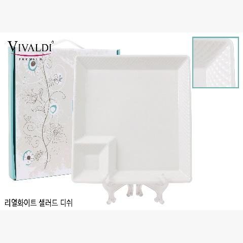 Real White Salad Plate 12/CTN