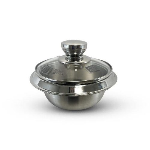 3 PLY STAINLESS STEEL POT 14CM