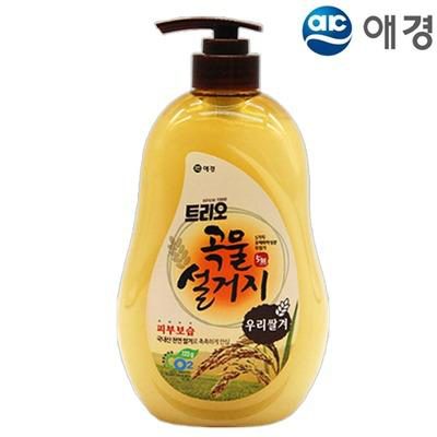 Trio Grain Dish Soap Korean Brown Rice 750ml 12/CTN