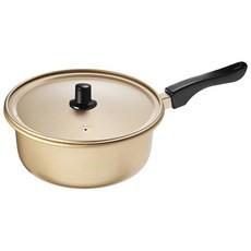 YELLOW ALUMINUM POT 20CM /HANDLE