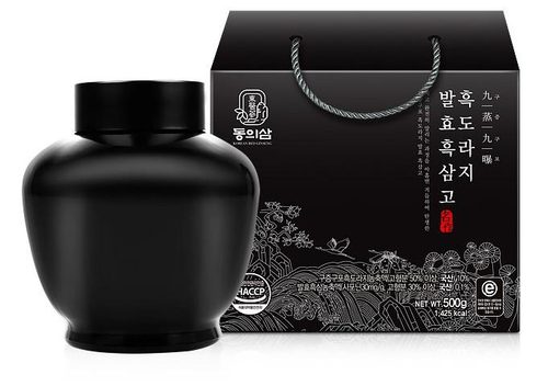 BLACK BALLOON FLOWER FERMENTED BLACK GINSENG 500G