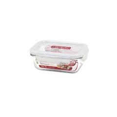 BOROSEALⅡ HEAT RESISTANT GLASS RECTANGULAR 380ML
