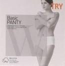 TRY BASIC PANTY WHITE 3P (90) 95/CTN