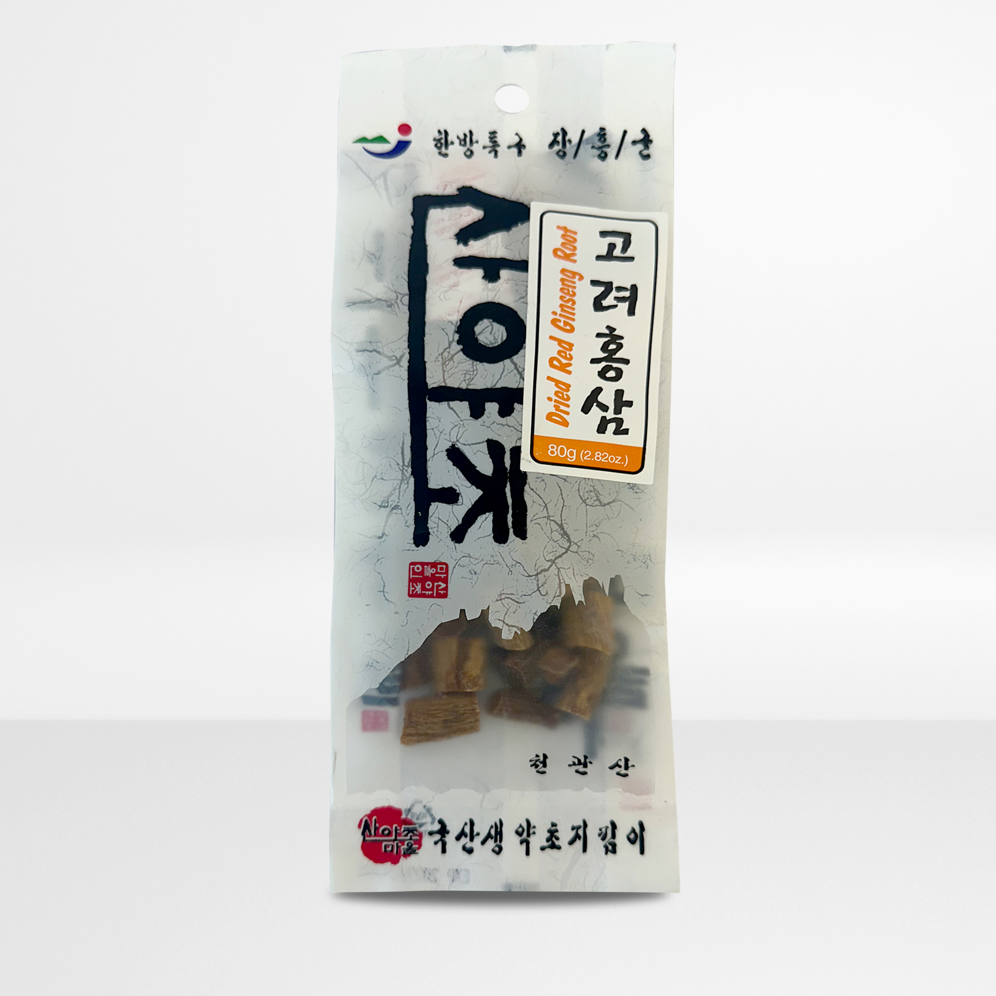 DRIED RED GINSENG ROOT (2.82OZ.)