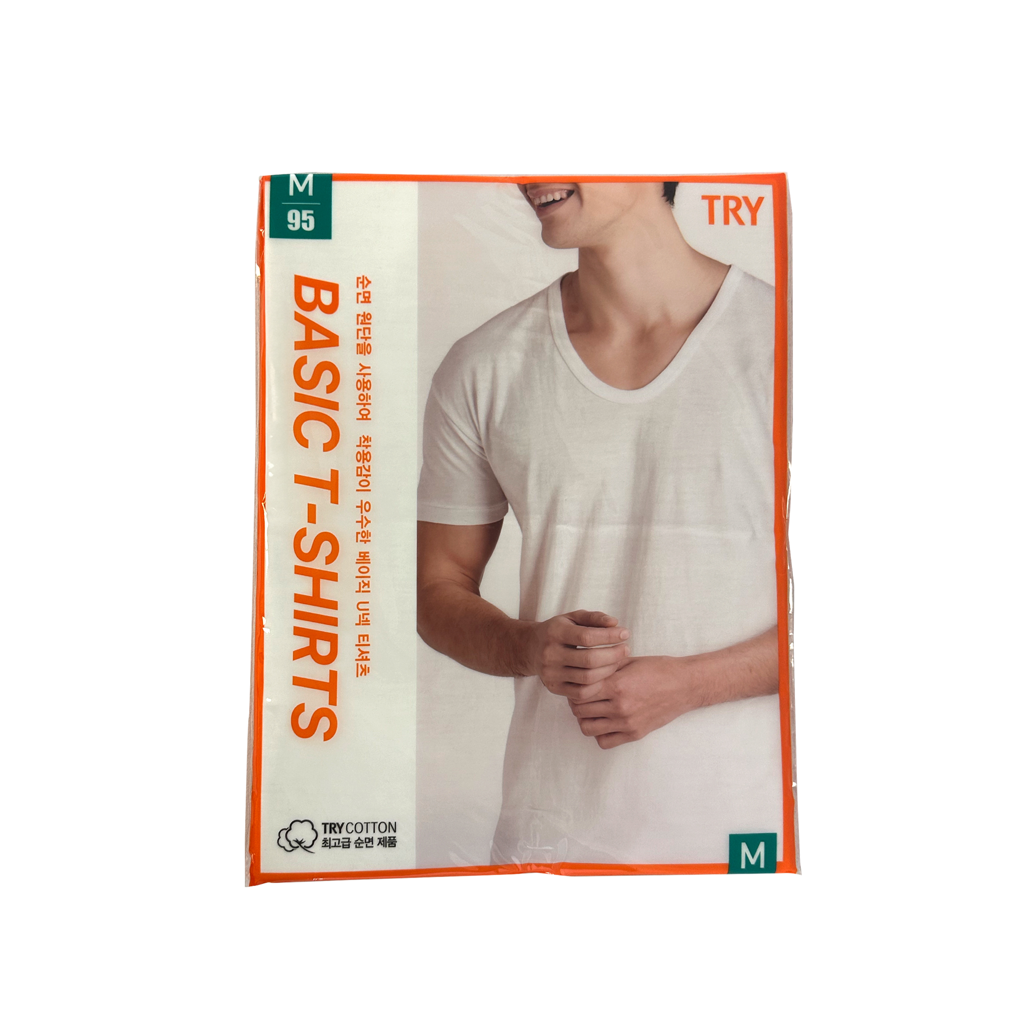TRY BASIC T-SHIRTS M(95)