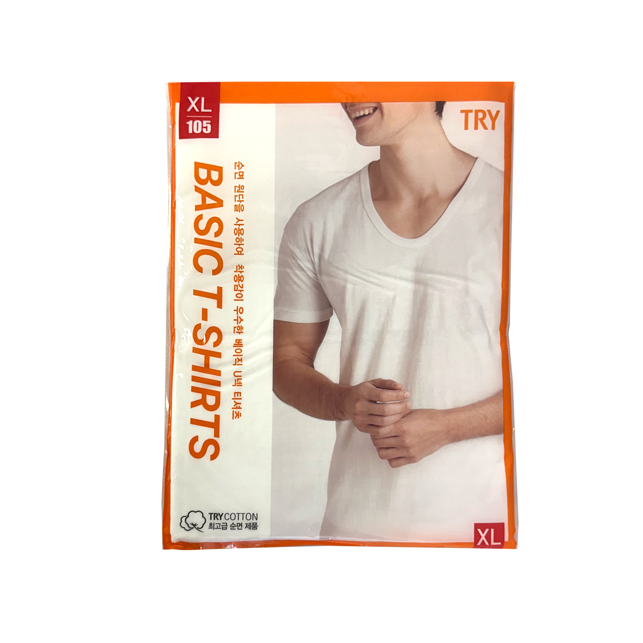 TRY BASIC T-SHIRTS XL(105)