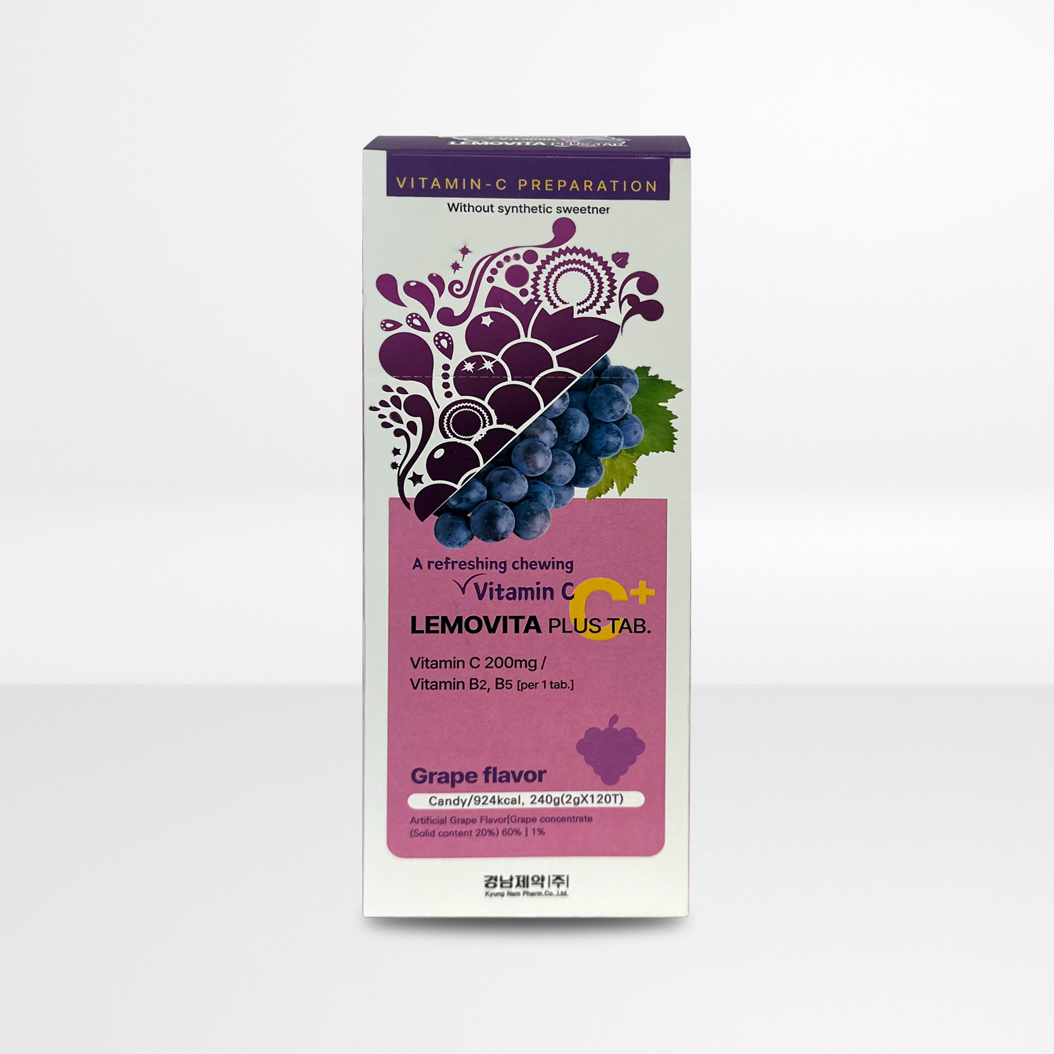 LEMO VITA C GRAPE 20/CTN