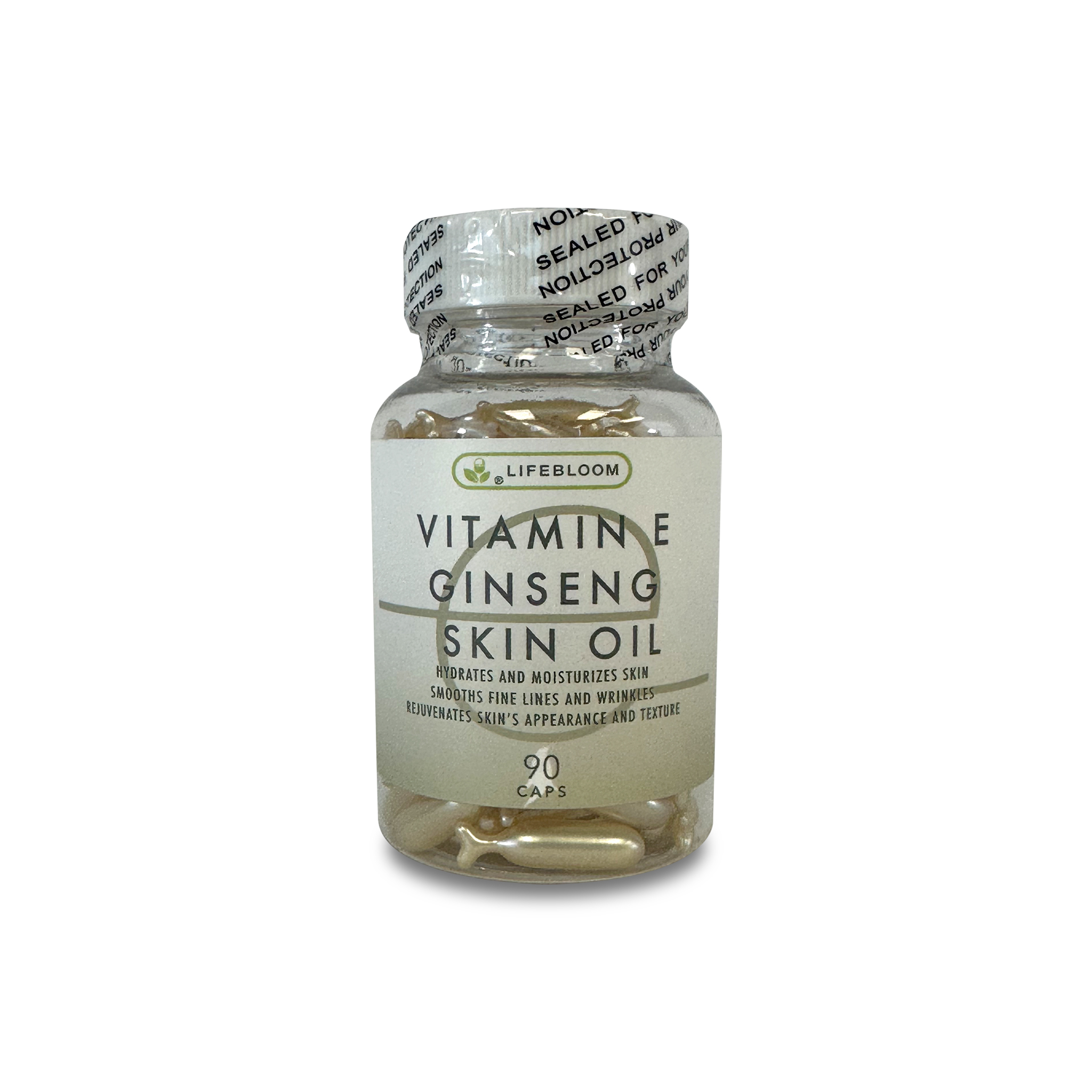 SKIN OIL GINSENG 90CAP 100/CTN