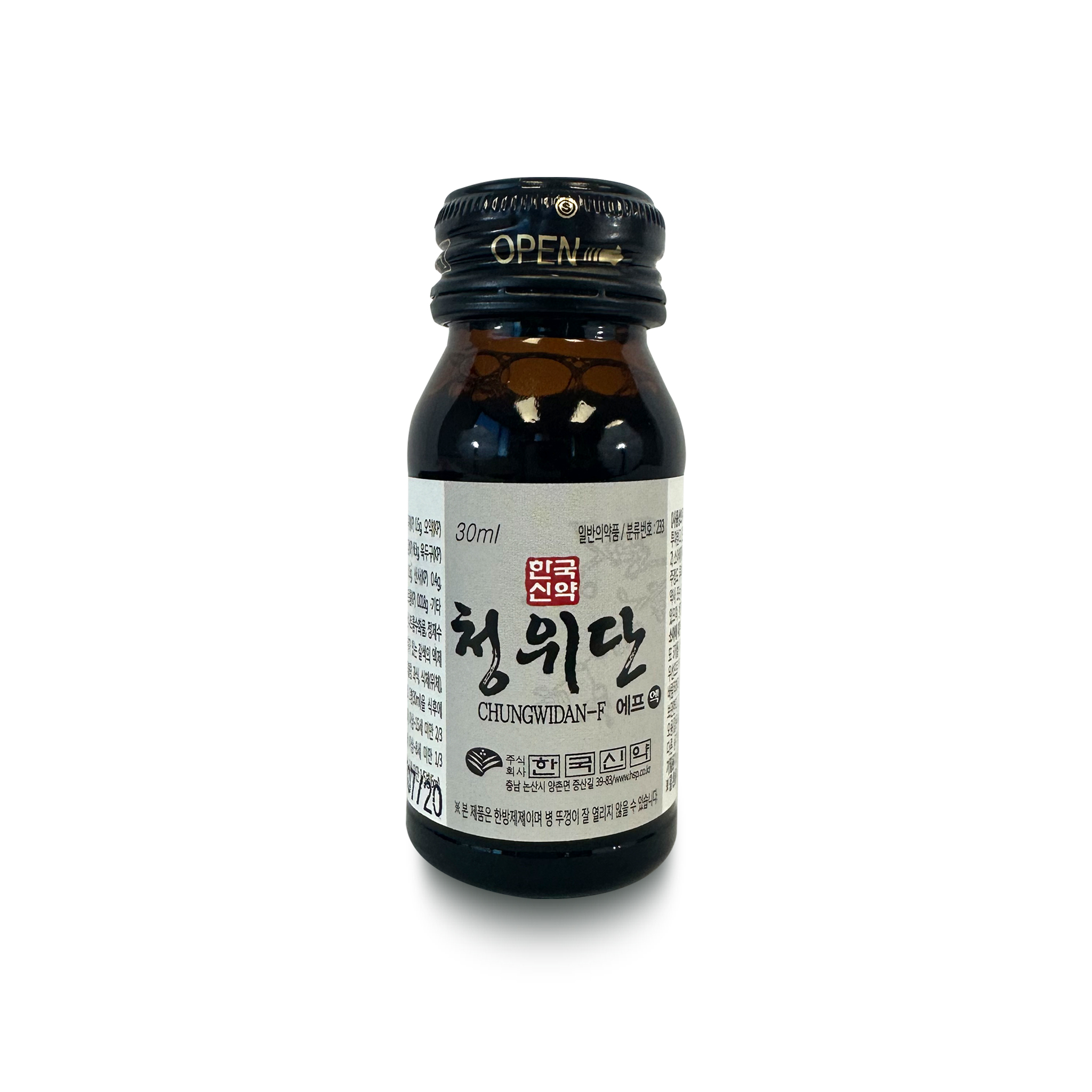 CHUNGWIDAN-F 30ML 20/ PACK 60/CTN