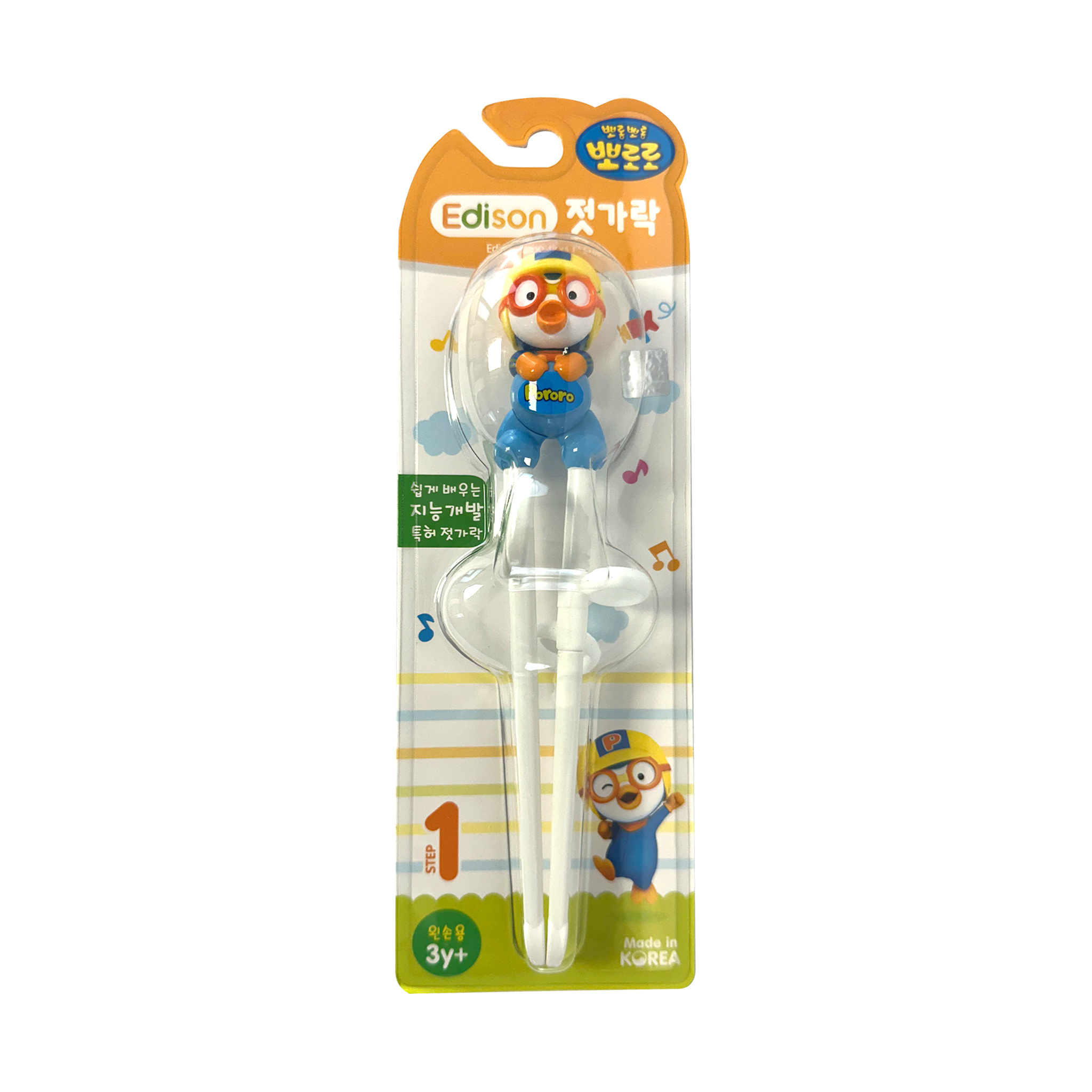 PORORO CHOPSTICKS (LEFT HAND) 12/CTN